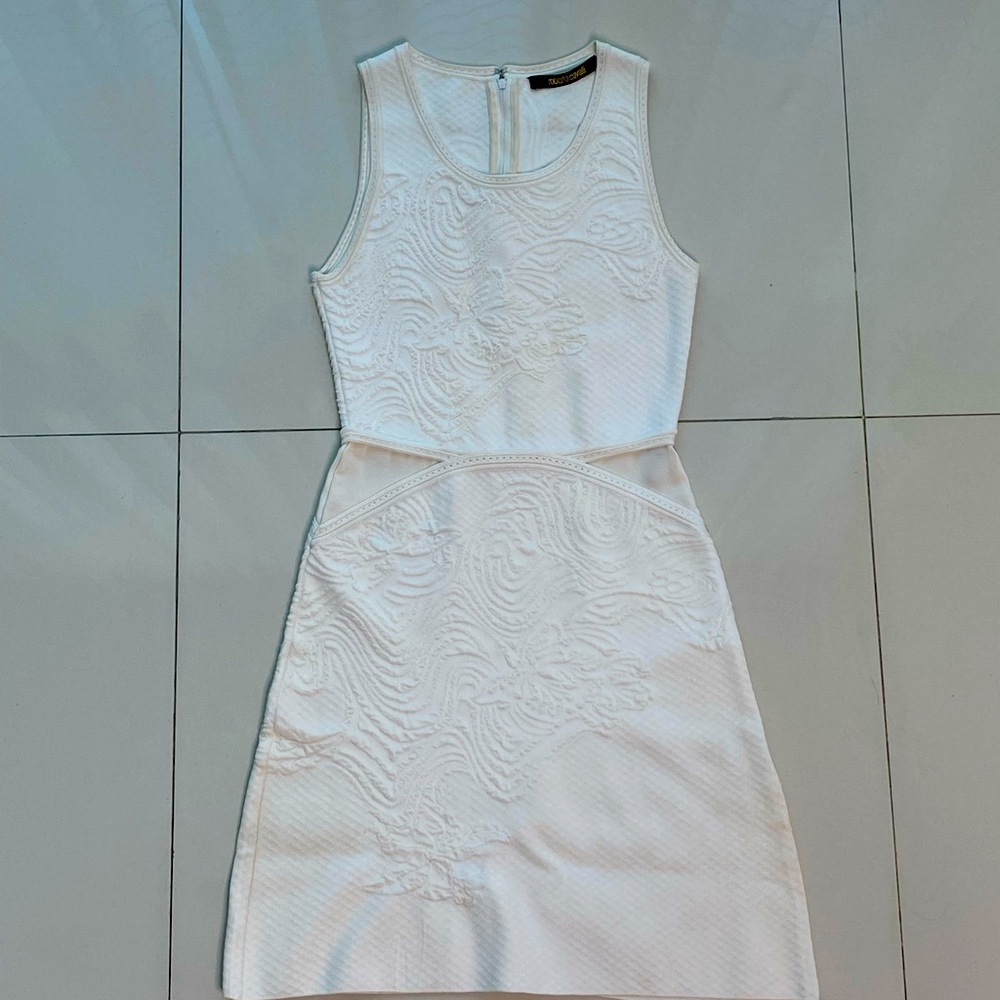 Roberto Cavalli white dress